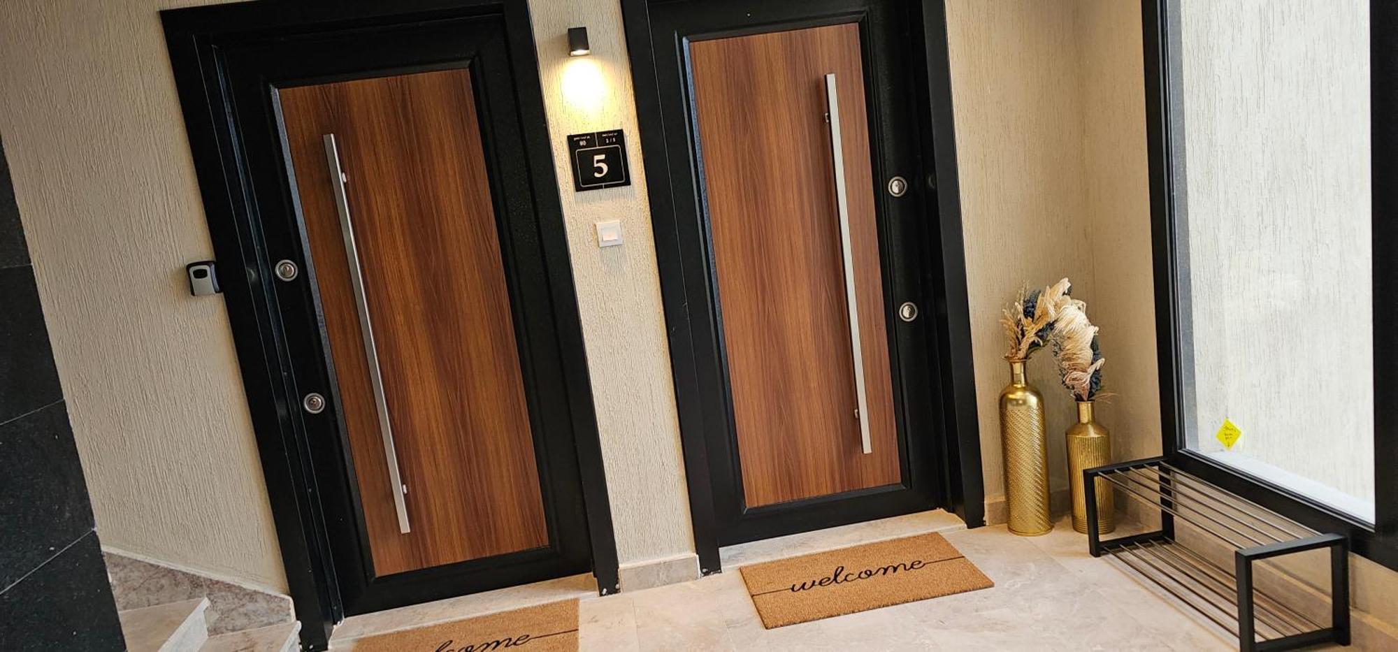 الشقق الفاخرة Modern Apartments Of 3 Bedrooms 5 Minutes To Haram Medina Kültér fotó