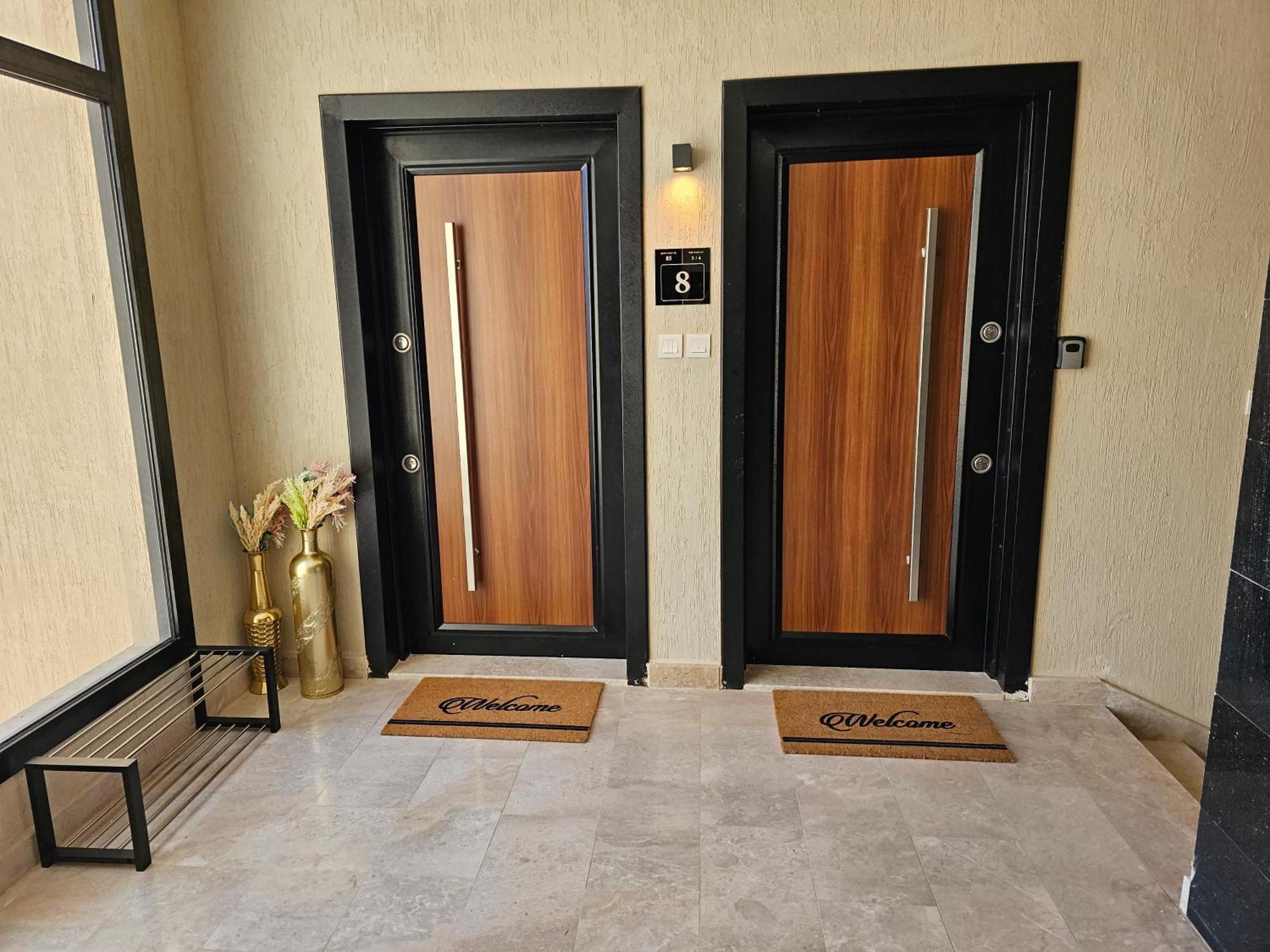 الشقق الفاخرة Modern Apartments Of 3 Bedrooms 5 Minutes To Haram Medina Kültér fotó