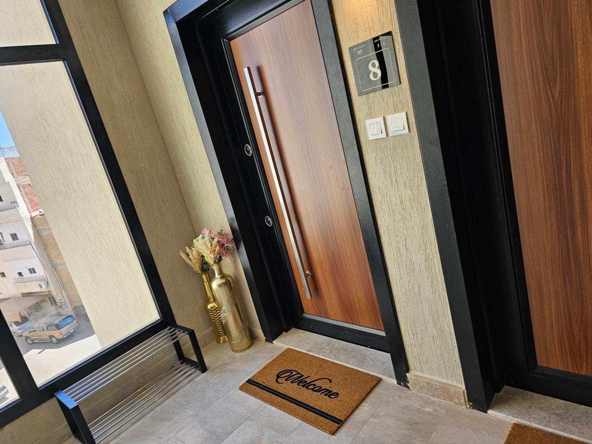 الشقق الفاخرة Modern Apartments Of 3 Bedrooms 5 Minutes To Haram Medina Kültér fotó